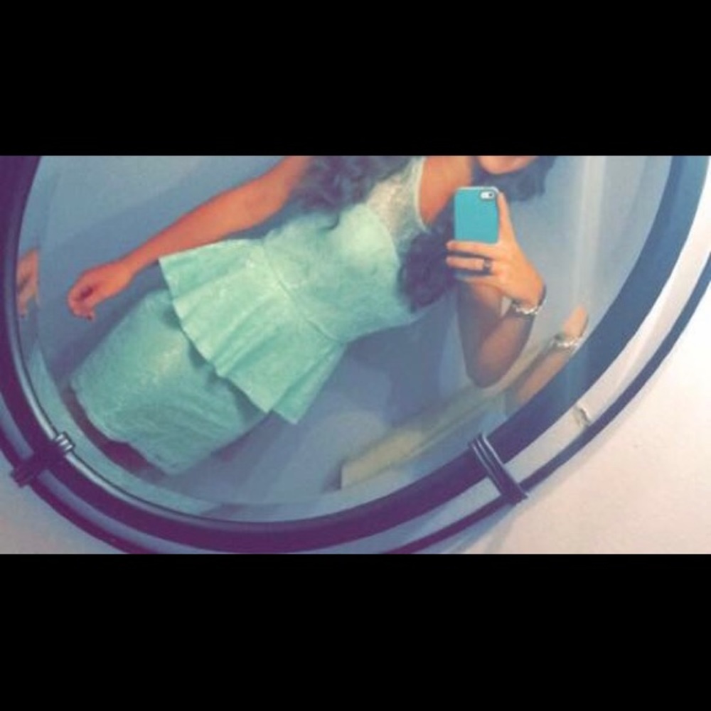 mint dress